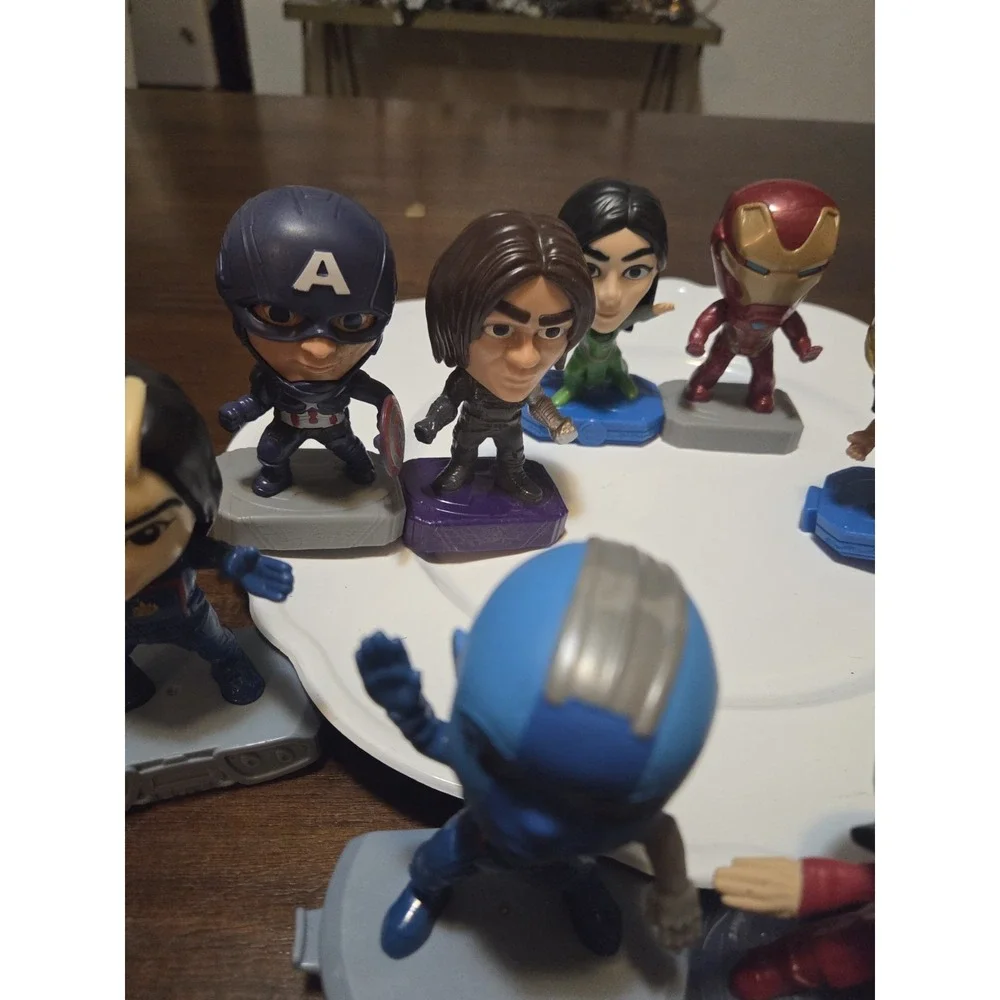 Mcdonalds Happy Meal Marvel Toys, Lot Of 10